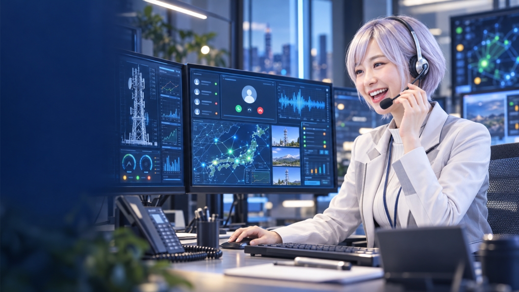 ことりのオペレーター業務を表すイメージ